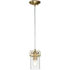 Elstead Lighting Brinley Pendelleuchte 1x60 W messing KL-BRINLEY-MP-BB