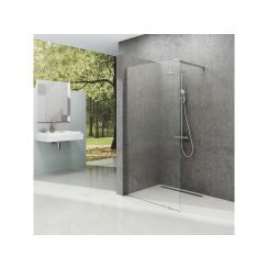 Ravak Walk-In Wall Walk-In Duschwand 90 cm aluminium Glanz/durchsichtiges Glas GW9W70C0SZ1