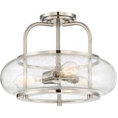 Elstead Lighting Trilogy Deckenlampe 3x60 W nickel QZ-TRILOGY-SFM-BN