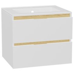 Set Waschtischunterschrank Korpus Excellent Tuto 2.0 MLEX.2172.600.WHBL, Waschbecken Excellent As CEEX.3617.600.WH, MLEX.2151.600.01.WH