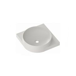 Ravak Yard Waschbecken 45x45 cm halbrund Klassisch matte XJX0O045000