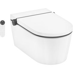 Hansgrohe LavaPura Element S Dusch-WC hängend Spülrandlos mit Wirbelspülung weiß 63021450