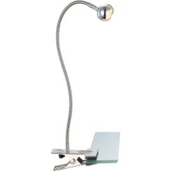 Globo Lighting Serpent Tischlampe 1x3 W chrom-nickel 24109K