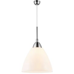 Nordlux Read Pendelleuchte 1x60 W weiß-chrom 73163010