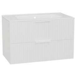 Set Waschtischunterschrank Korpus Excellent Tuto 2.0 MLEX.2172.800.WHBL, Waschbecken Excellent Pik CEEX.6517.800.WH, MLEX.2151.800.03.WH