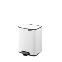 Brabantia Bo Papierkorb 7 l weiß 236884