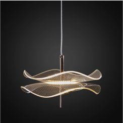 Altavola Design Mariposa Pendelleuchte 1x6 W transparent-roségold LA102/P_3000K