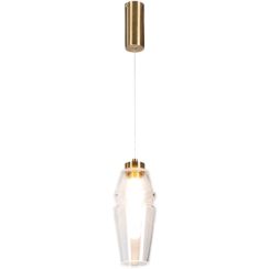 Altavola Design Opal Pendelleuchte 1x6 W transparent-gold LA025/P_clear
