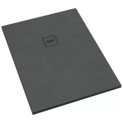 Schedline Protos Grey Stone Rechteckige Duschwanne + Abdeckung 140x80 cm grau 3SP.P1P-80140/S/ST-M1/S/ST