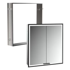 Set Badschrank Kronenbach Cube 2.0 KB100224MB, Unterputz-Montagerahmen für Spiegel Kronenbach Cube 2.0 NU1000029NU