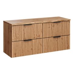 Satz kabinett Comad Adel Oak ADEL OAK 82-60-B-2S, naphtha-Arbeitsplatte Comad Nature Wotan NATURE WOTAN 89-120-46 M