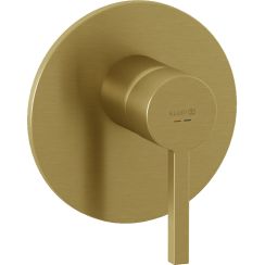 Kludi Nova Fonte Puristic Duscharmatur Unterputz gold 20755N015