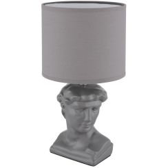 Globo Lighting Hermes Tischlampe 1x40 W grau 21732G