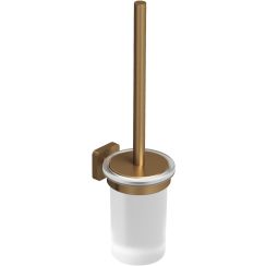 Kludi Vela S Toilettenbürstengarnitur zum Schrauben braun 25974N1