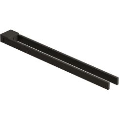Kludi Vela C Handtuchhalter schwarz 31977N2