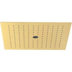 Kludi Asana Kopfbrause 44x44 cm quadratisch gold 69420N0-00