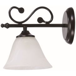 Rabalux Dorothea Wandleuchte 1x40 W schwarz 7771