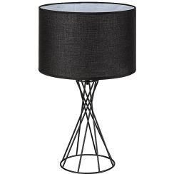 Rabalux Nivra Tischlampe 1x40 W schwarz 74082