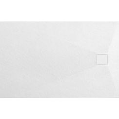 Rea Magnum White Rechteckige Duschwanne + Abdeckung 120x90 cm weiß REA-K3911