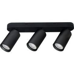 Rabalux Yorli Deckenlampe 3x7 W schwarz 73083