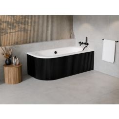 Set Badewannenverkleidung Besco Avita OAV-180-NSCR, Eckbadewanne Besco Avita #WAV-180-NP