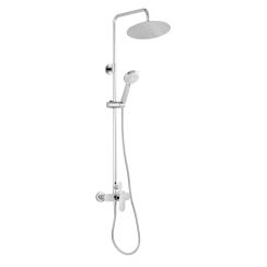 Ferro Talassa duschset Wand mit Regenbrause chrom NP87-BAL7U