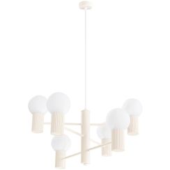 Sollux Lighting Halo Pendelleuchte 6x8 W beige SL.1831