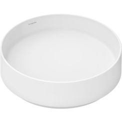 Hansgrohe Xuniva Evo S Waschbecken 40x40 cm rund Aufsatzwaschbecken weiß matte 60323700
