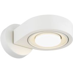 Argon Lotus Wandleuchte 1x12 W weiß 8897