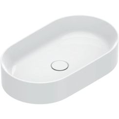 Catalano Zero Waschbecken 50x35 cm oval Aufsatzwaschbecken weiß matte 0122500021