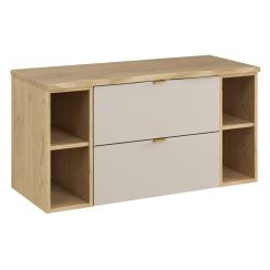 Satz kabinett Comad Dalia Cashmere DALIA CASHMERE 82-60-46-2S, naphtha-Arbeitsplatte Comad Nature Cremona NATURE CREMONA 89-100-46 M, CREMONA UN 81-20-44