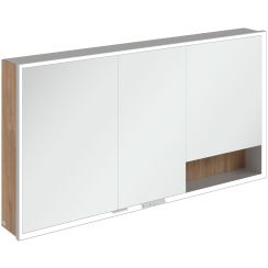 Villeroy & Boch My View+ Badschrank 140x16.8x75 cm Spiegelschrank eiche A48114RH