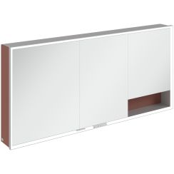 Villeroy & Boch My View+ Badschrank 160x16.8x75 cm Spiegelschrank rot A48116AH