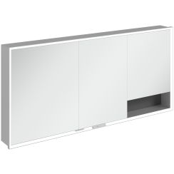 Villeroy & Boch My View+ Badschrank 160x16.8x75 cm Spiegelschrank graphit A48216VR