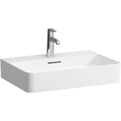 Laufen Val Waschbecken 60x42 cm rechteckig Klassisch-Aufsatzwaschbecken weiß glanz H8162830001091