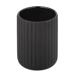 Wenko Belluno Zahnputzbecher schwarz 24803100