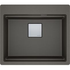 Franke Kanon Granitspüle 59x51 cm grau/graphit/onyx 114.0749.559