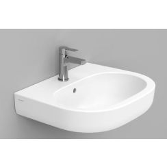 Ceramica Dolomite Mirto Waschbecken 60x48 cm oval Klassisch weiß matte D461241