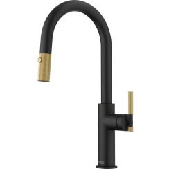 Franke Maris Stripes Küchenarmatur Stehend schwarz-gold/altgold 115.0747.673