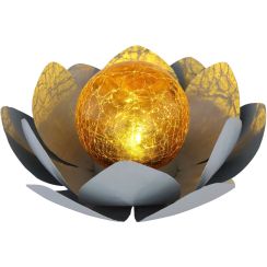 Globo Lighting Solar Solar-Stehleuchte 1x0.06 W grau 33532