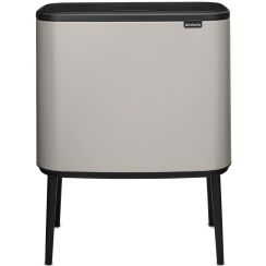 Brabantia Bo Touch Bin Müllcontainer 33 l grau 255021
