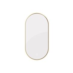 Oltens Nordlis Spiegel 50x100 cm oval mit Beleuchtung mit Spiegelheizung 64129510