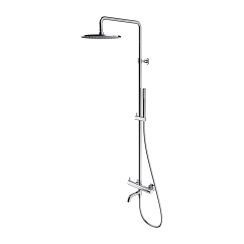 Omnires Y Badewannen- und Duschset Wandmontage mit Kopfbrause chrom Y1234MCR