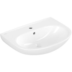 Villeroy & Boch O.Novo Waschbecken 60x46 cm halbrund Klassisch weiß glanz 4A4060R1
