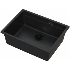 Ruvetti Latios Unterbauspüle 54.5x43.5 cm schwarz 3001LA_FB60_P