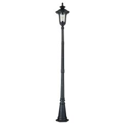 Elstead Lighting Chicago Stehleuchte für den Außenbereich 1x60 W schwarz CC5-M-BK