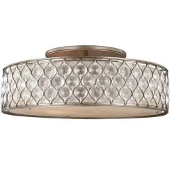 Elstead Lighting Lucia Deckenlampe 6x60 W silber FE-LUCIA-6SF-L