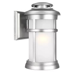 Elstead Lighting Newport Außenwandleuchte 1x60 W stahl FE-NEWPORT-M-PBS