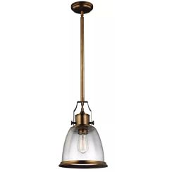 Elstead Lighting Hobson Deckenlampe 1x60 W messing FE-HOBSON-P-M-AB