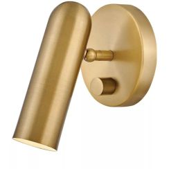 Elstead Lighting Dax Wandleuchte 1x8 W messing HK-DAX1-HB